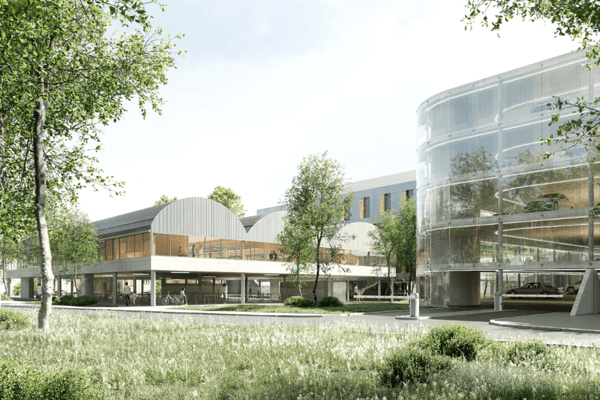 Erweiterung Krankenhaus Yverdon-les-Bains - 3. Preis